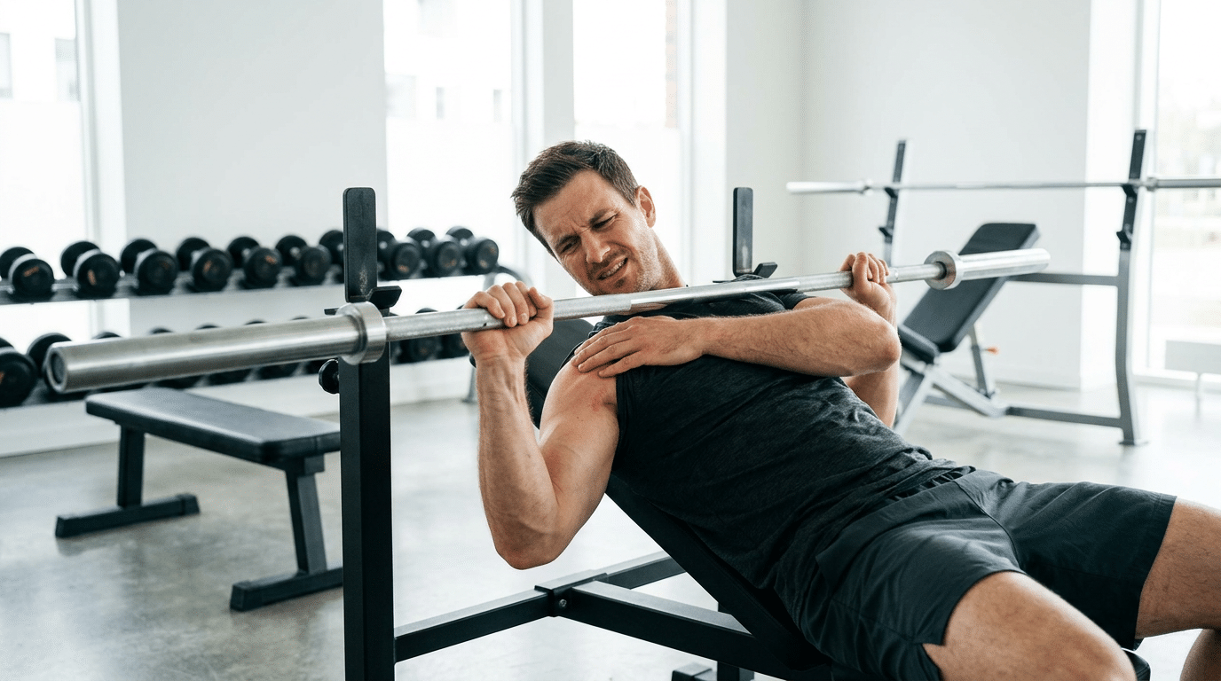 Bench Press Variations and Chronic Shoulder Strain